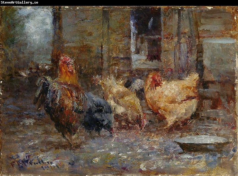 Frederick Mccubbin Chickens